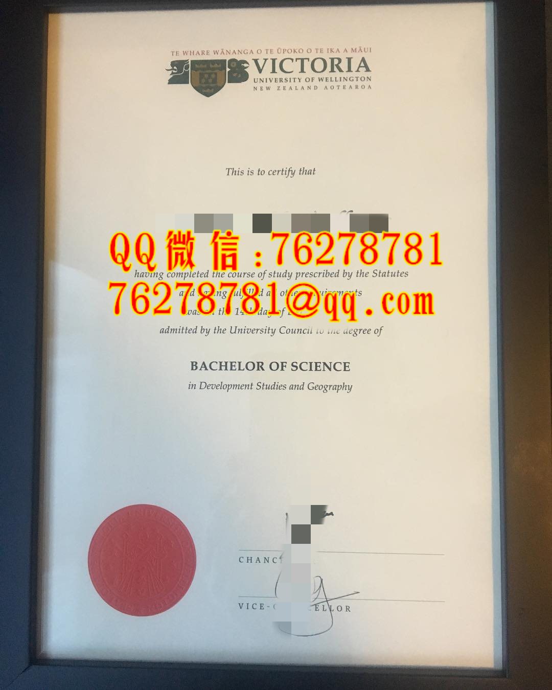 新西兰惠灵顿维多利亚大学毕业证 Te Herenga Waka‑Victoria University of Wellington diploma